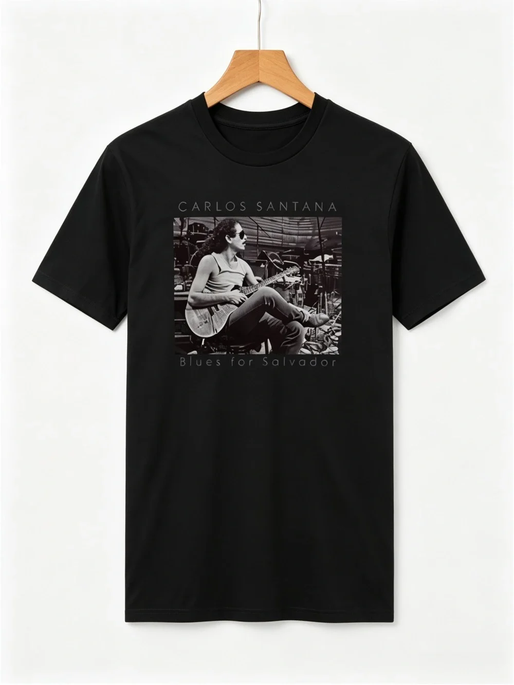 Carlos Santana Blues For Salvador Album Cover Graphics T-shirt Unisex